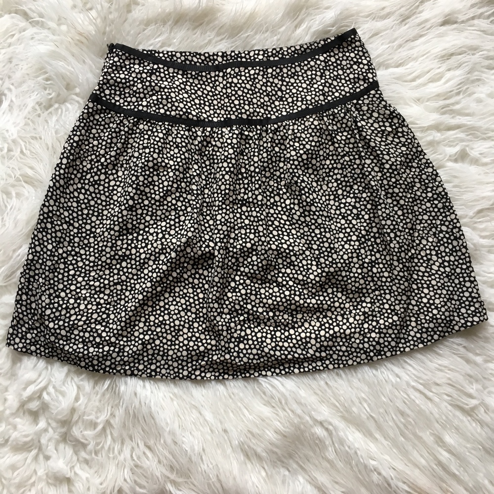 The Limited Polka Dot A-Line Skirt